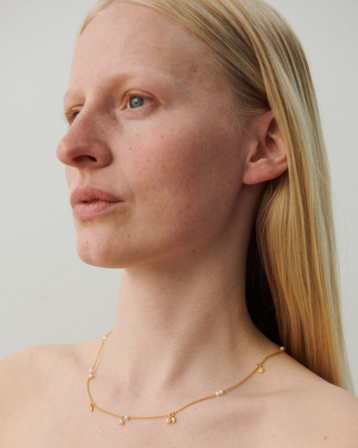 Halskette Ocean Pearl - Gold