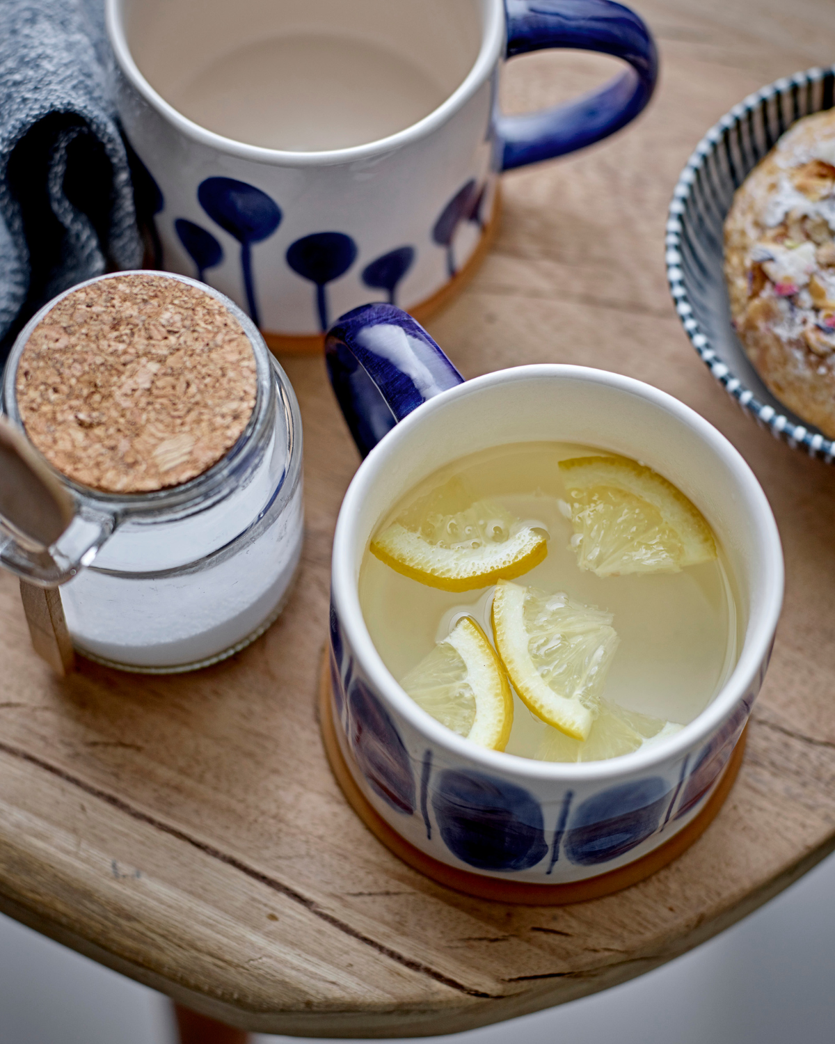 Tasse Linora - Blau (3er-Set)