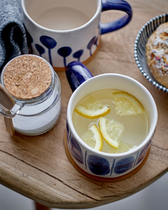 Tasse Linora - Blau (3er-Set)