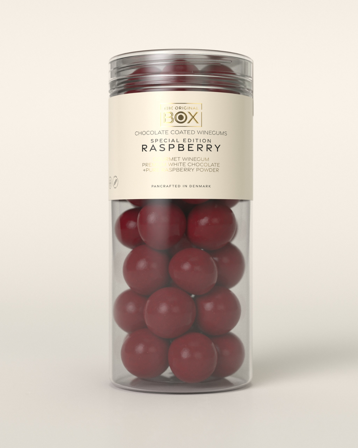 Fruchtgummi mit Schokolade - Raspberry / Himbeere 250 g