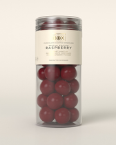 Fruchtgummi mit Schokolade - Raspberry / Himbeere 250 g