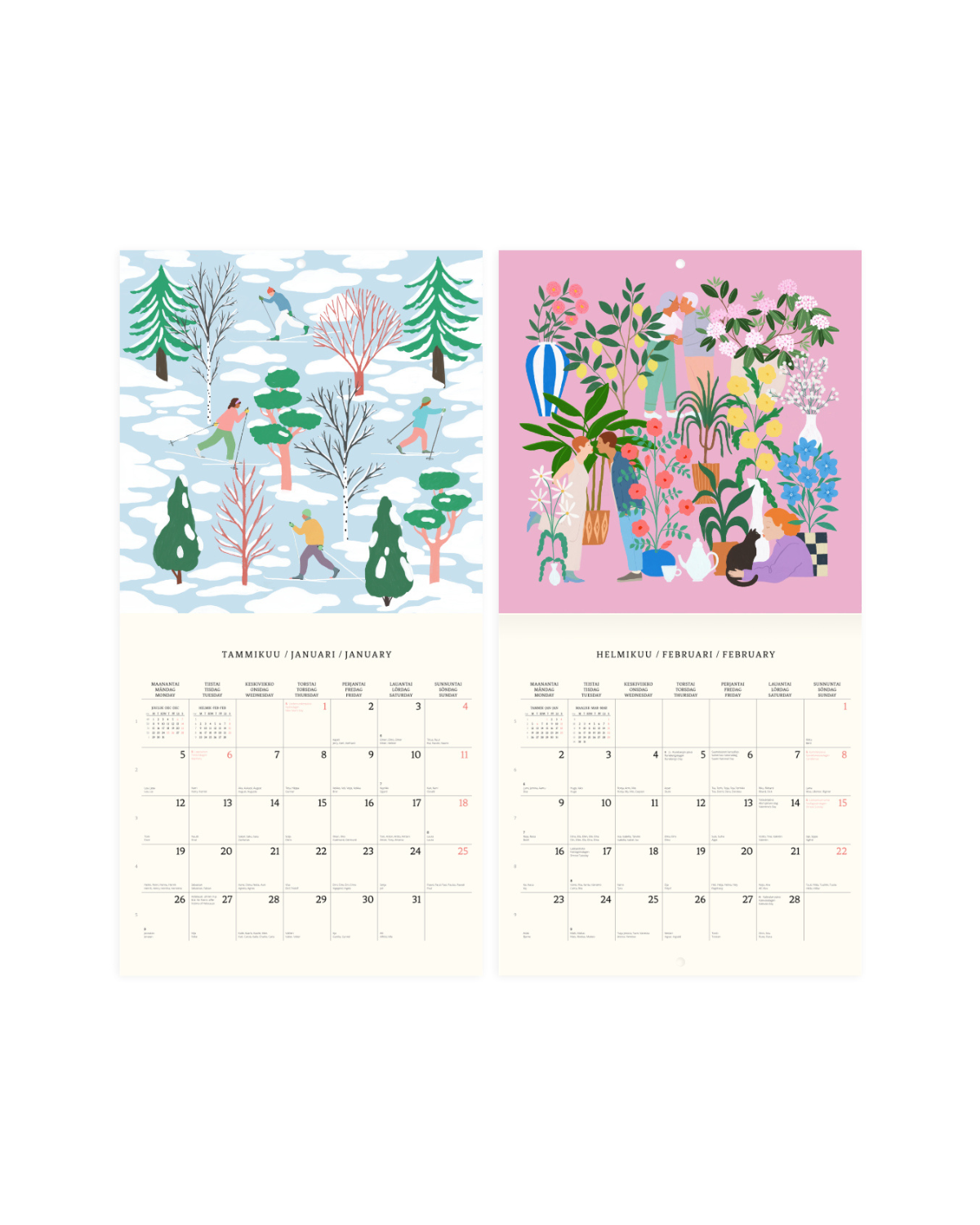 Wandkalender 2027