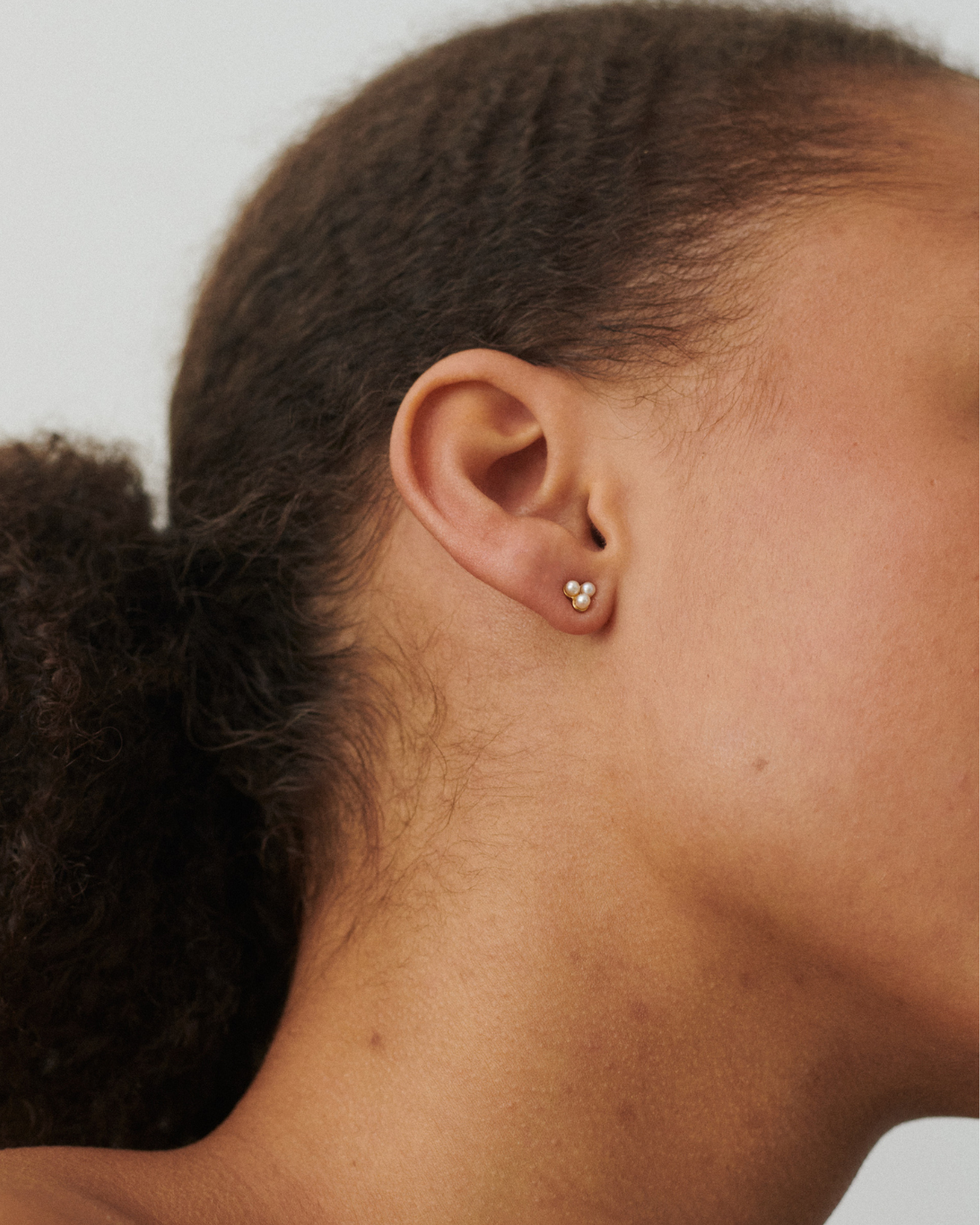 Ohrstecker Bay - gold