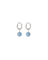Ohrringe Blue Sky - silber