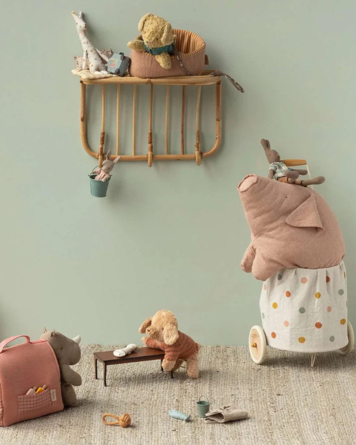 Stofftier Polly Pork - Groß (49 cm)