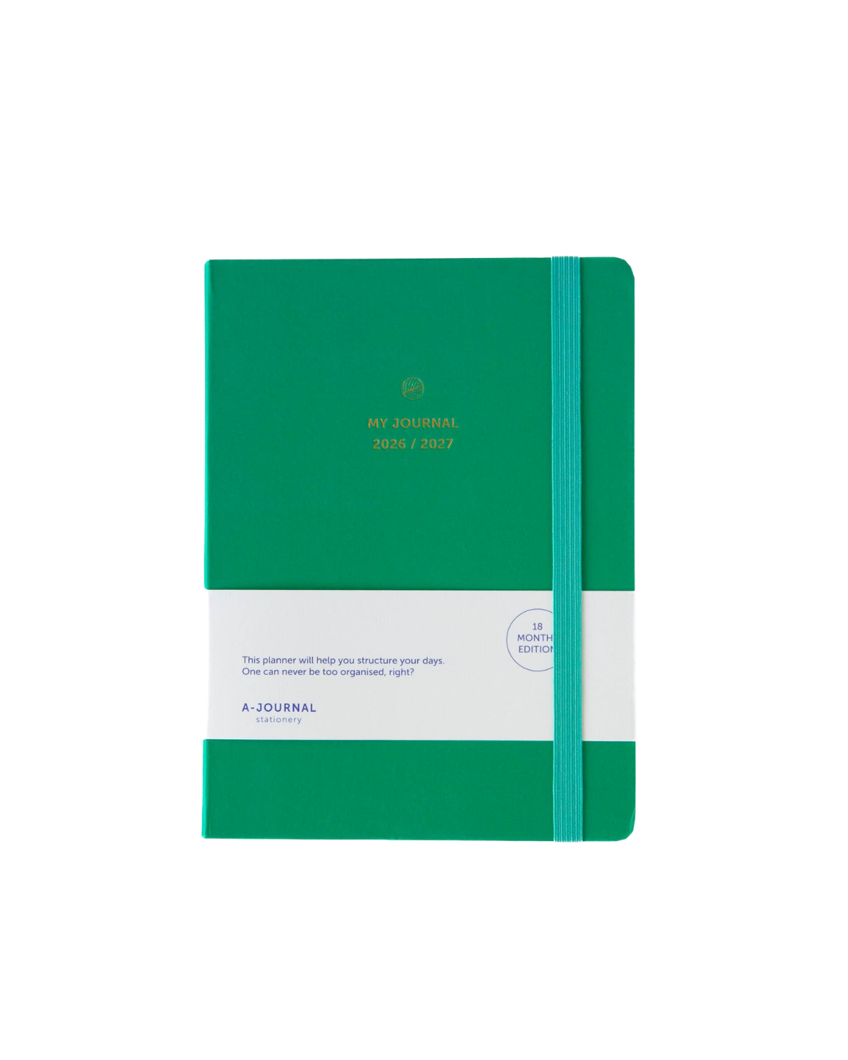My Journal 18‑Monats‑Kalender 2026–2027 - Smaragdgrün