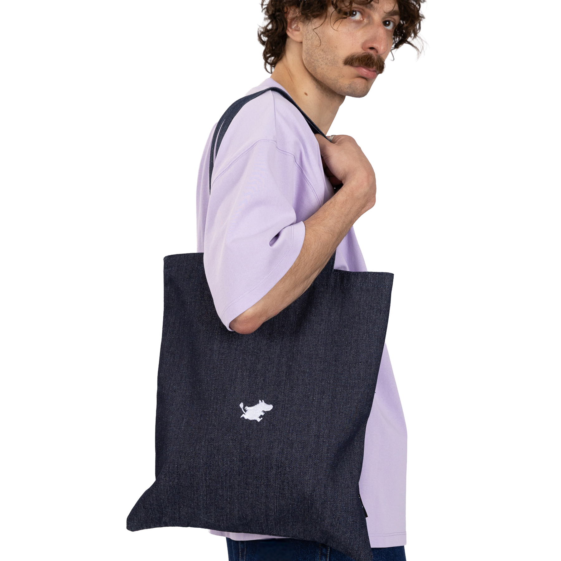 Denim-Tragetasche - Moomin Classics