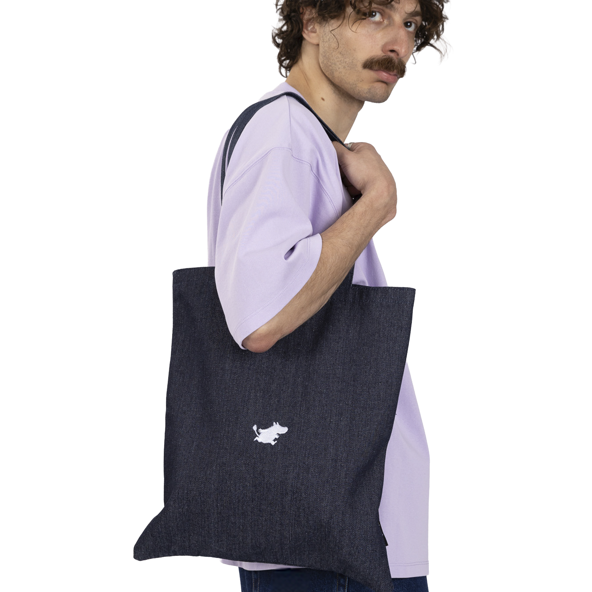 Denim-Tragetasche - Moomin Classics