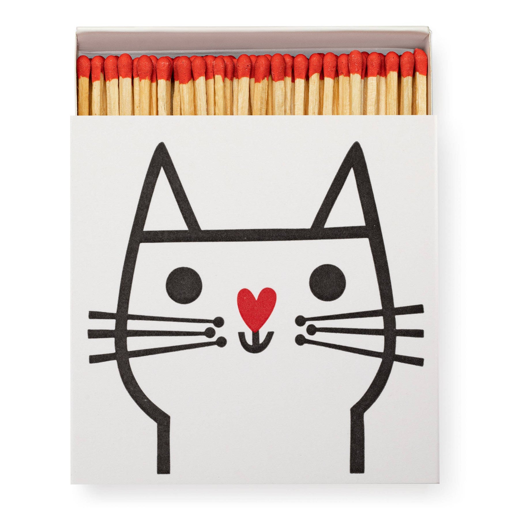 Katze | Quadratische Sicherheitsstreichhölzer