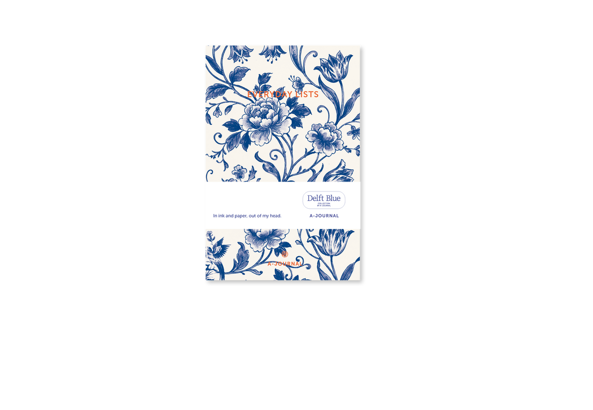 Notizblock Everyday List - Delfter Blau