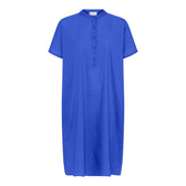 Kurzarm-Kleid Seoul - Surf the Web / Dunkelblau