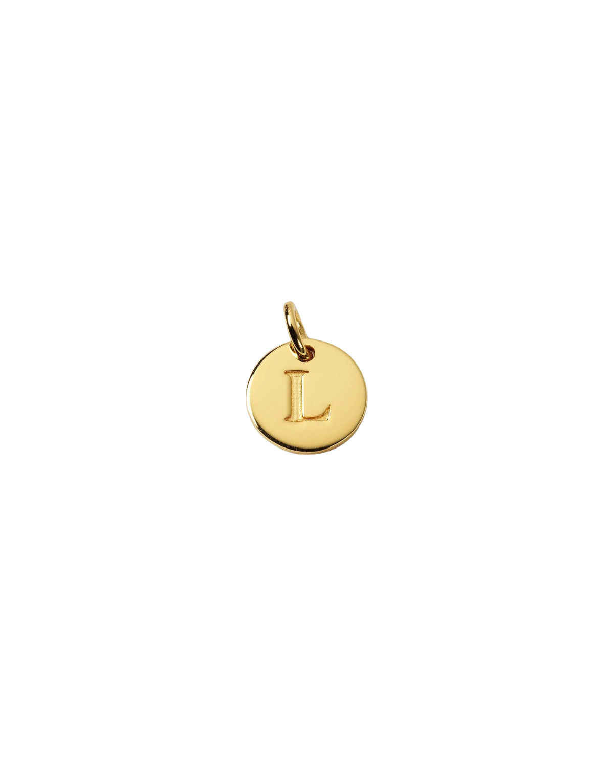 Anhänger Mini-Buchstabe - gold
