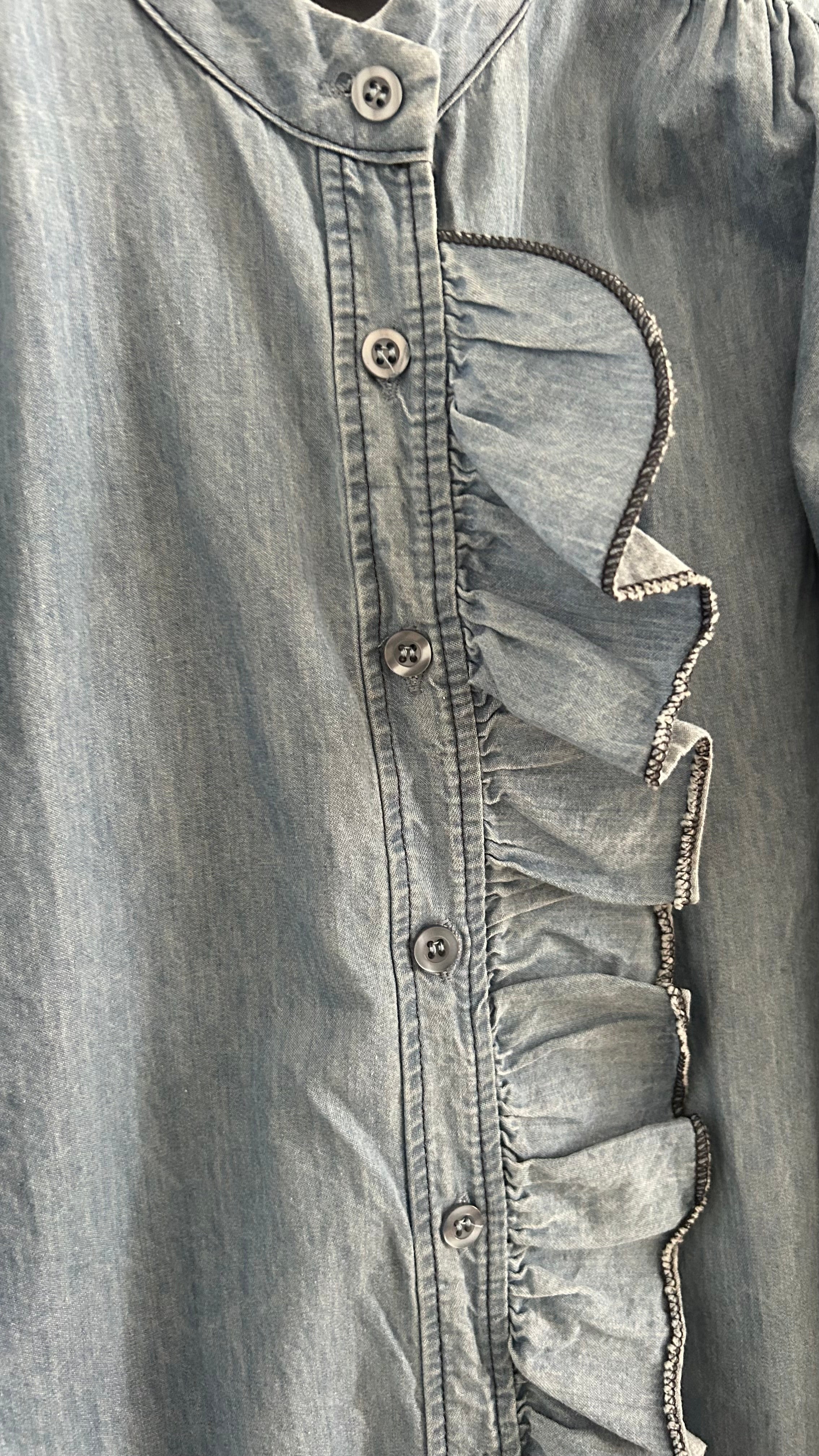Jeansbluse