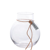 Glas-Kugelvase