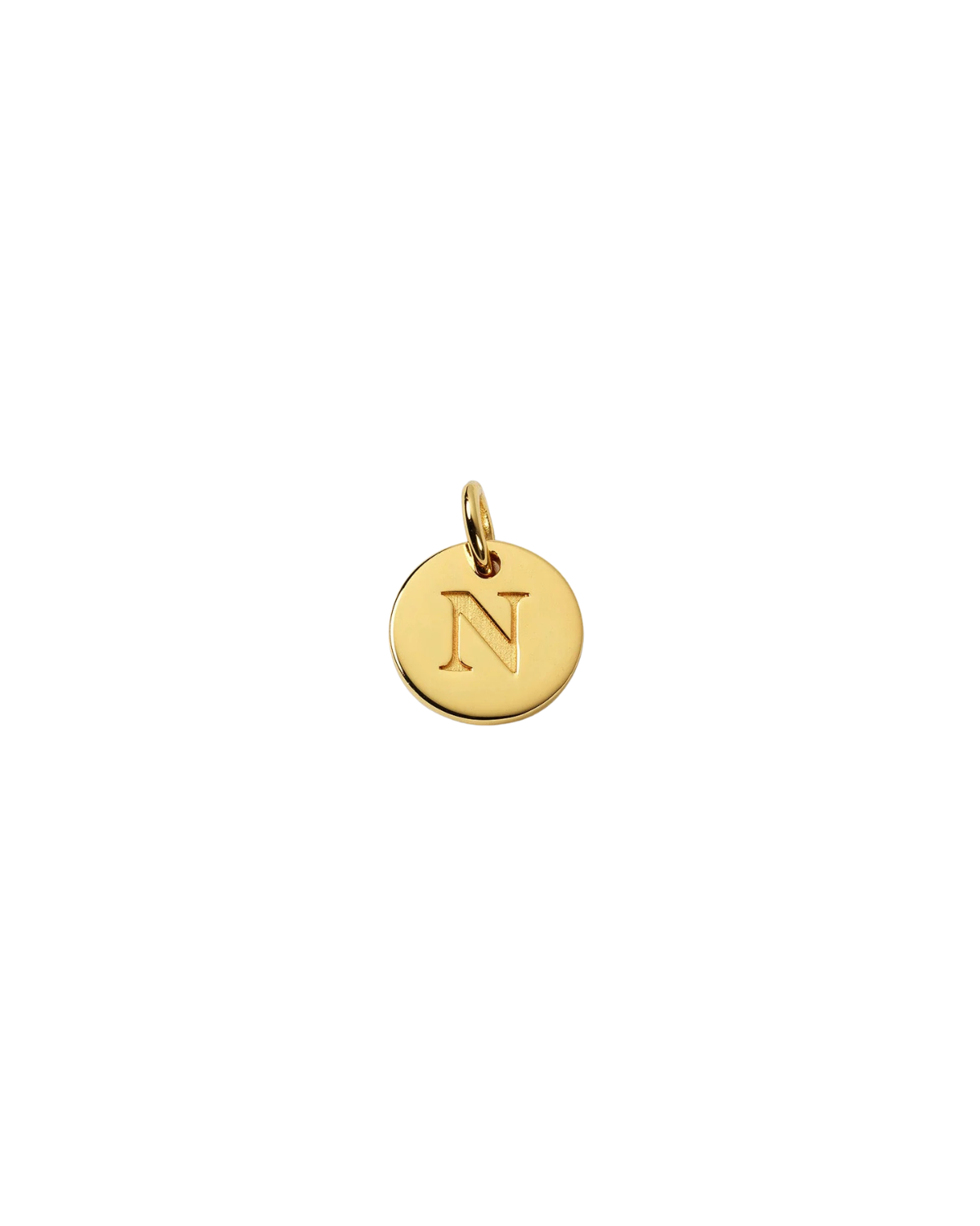 Anhänger Mini-Buchstabe - gold