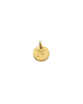 Anhänger Mini-Buchstabe - gold