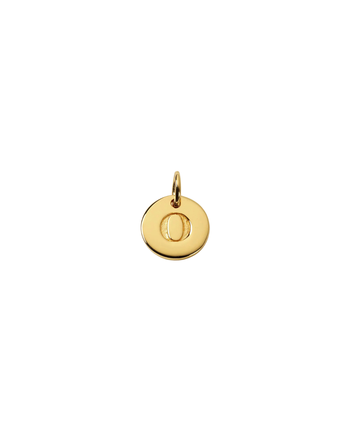 Anhänger Mini-Buchstabe - gold