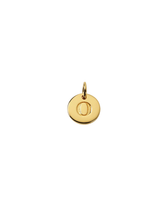 Anhänger Mini-Buchstabe - gold