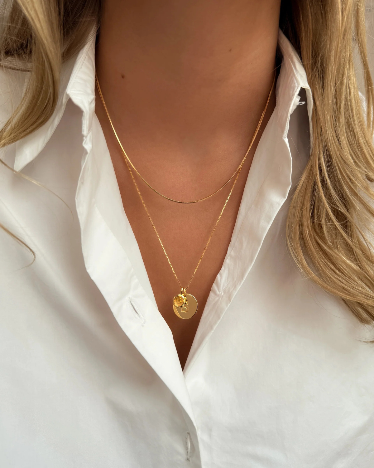 Anhänger Beloved Birthstone - gold
