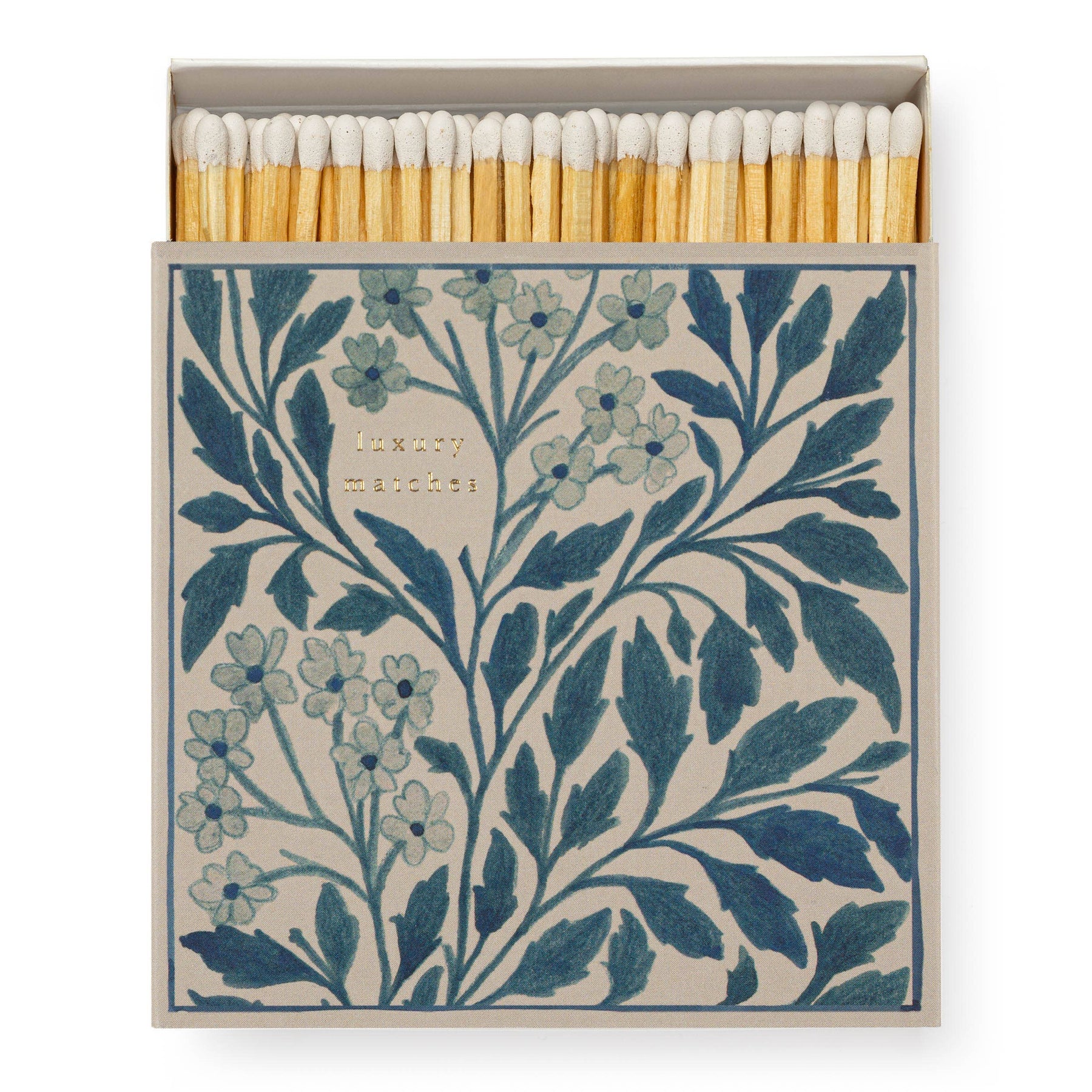 Blue Floral | Quadratische Sicherheitszünder