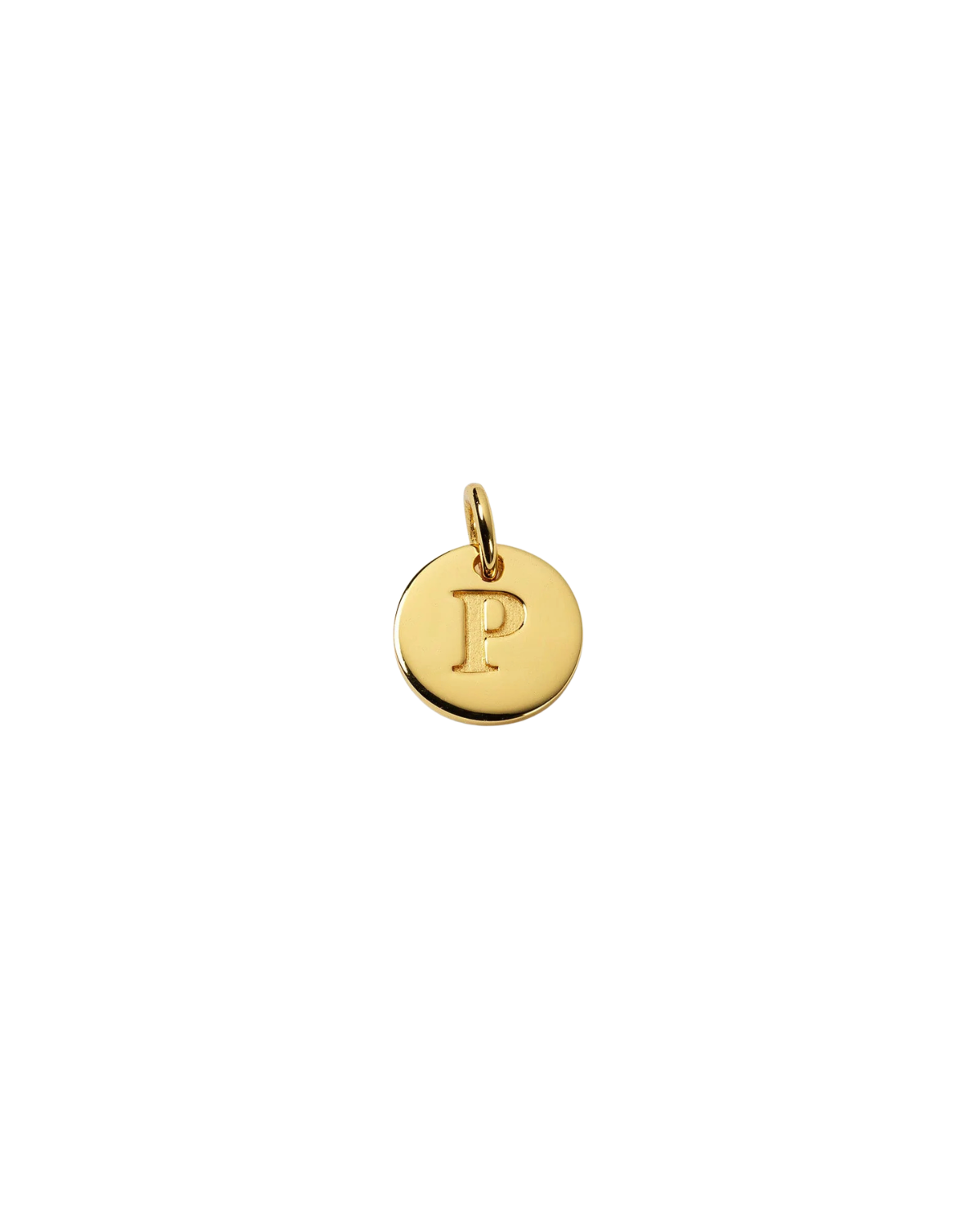 Anhänger Mini-Buchstabe - gold
