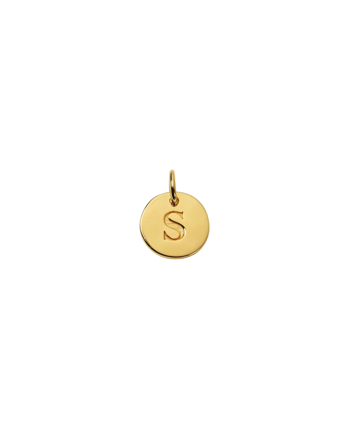Anhänger Mini-Buchstabe - gold