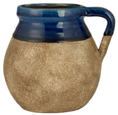Vintage Krug blau