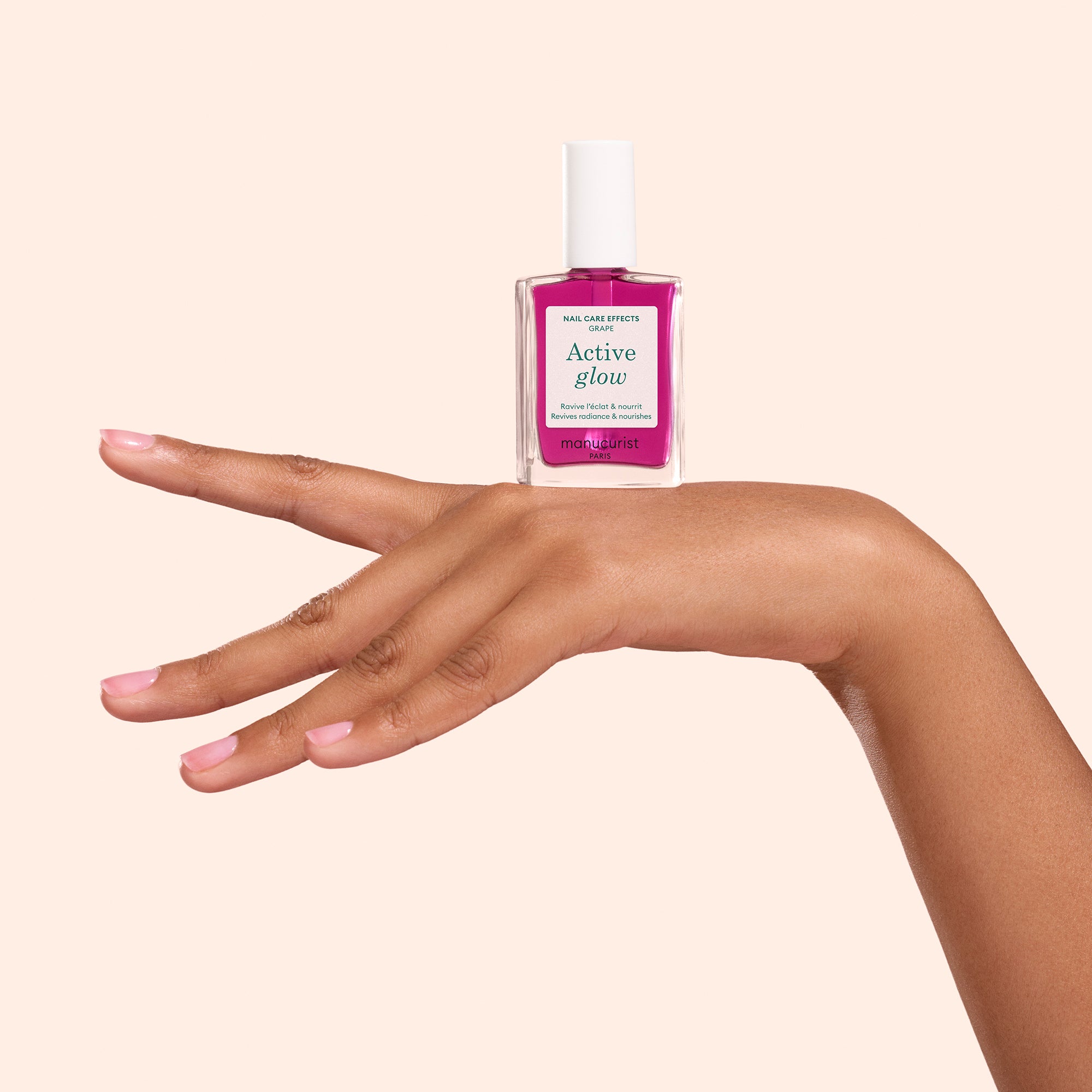 Pflegender Nail Gloss - Active Glow Grape