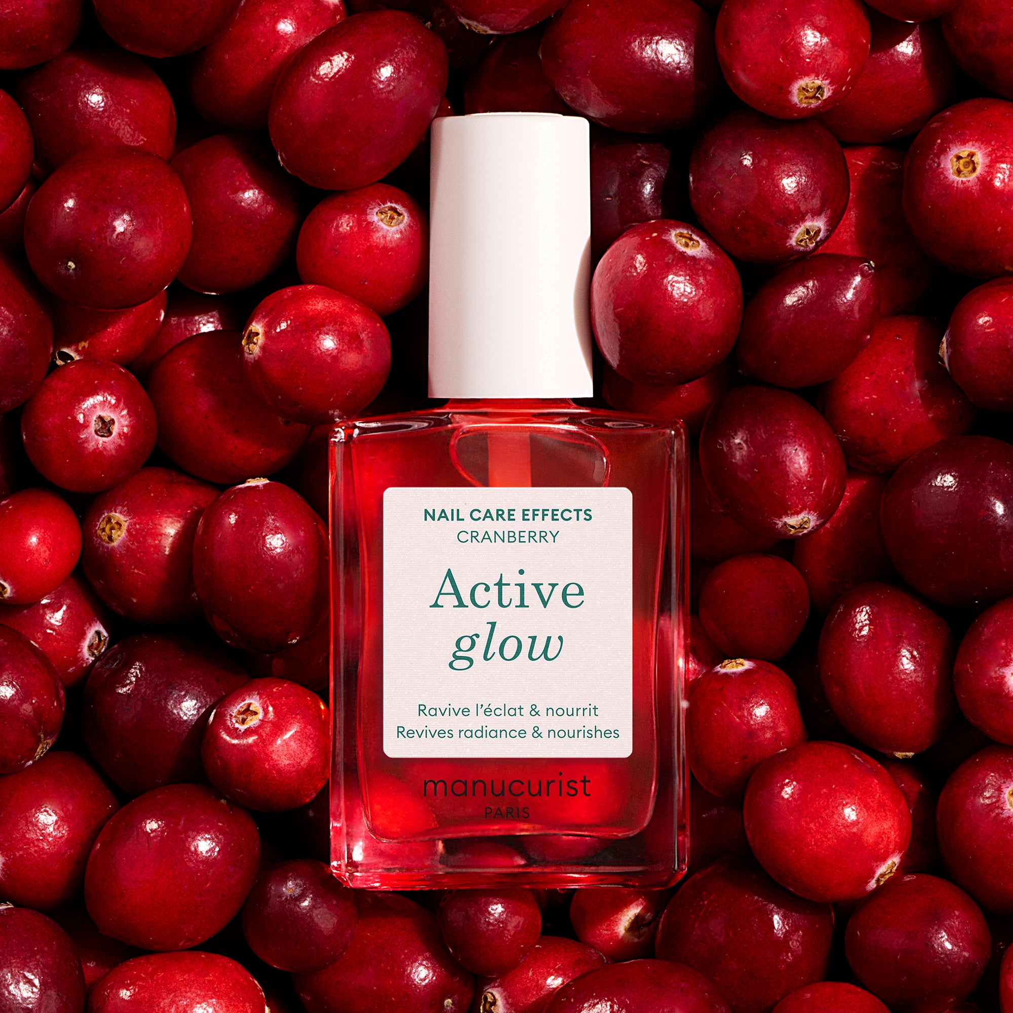 Pflegender Nail Gloss - Active Glow Cranberry