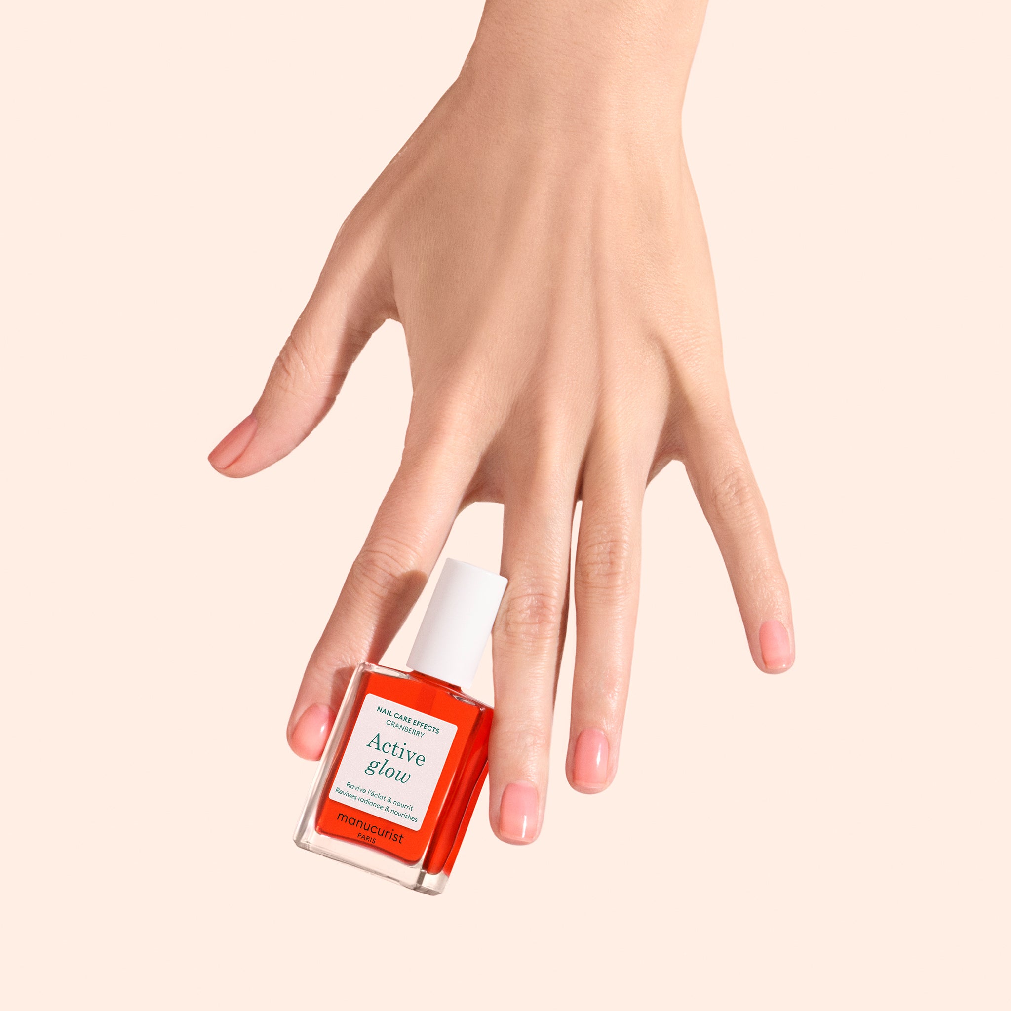 Pflegender Nail Gloss - Active Glow Cranberry