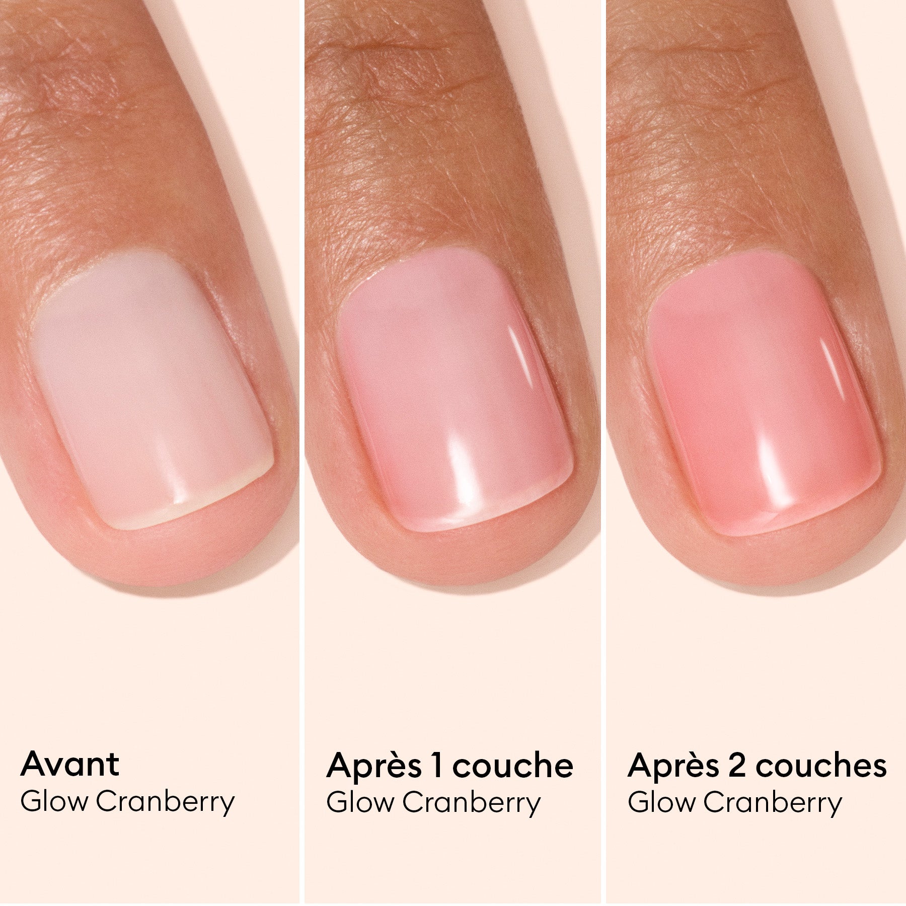 Pflegender Nail Gloss - Active Glow Cranberry