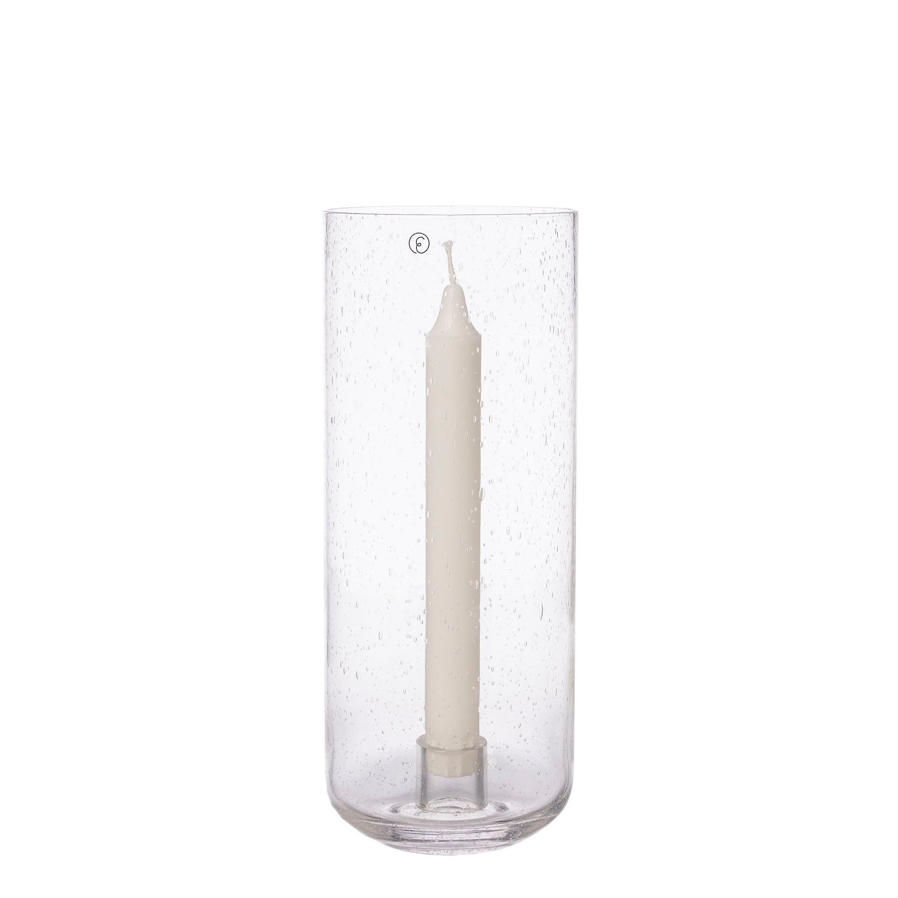Kerzenhalter aus Glas - Stabkerze