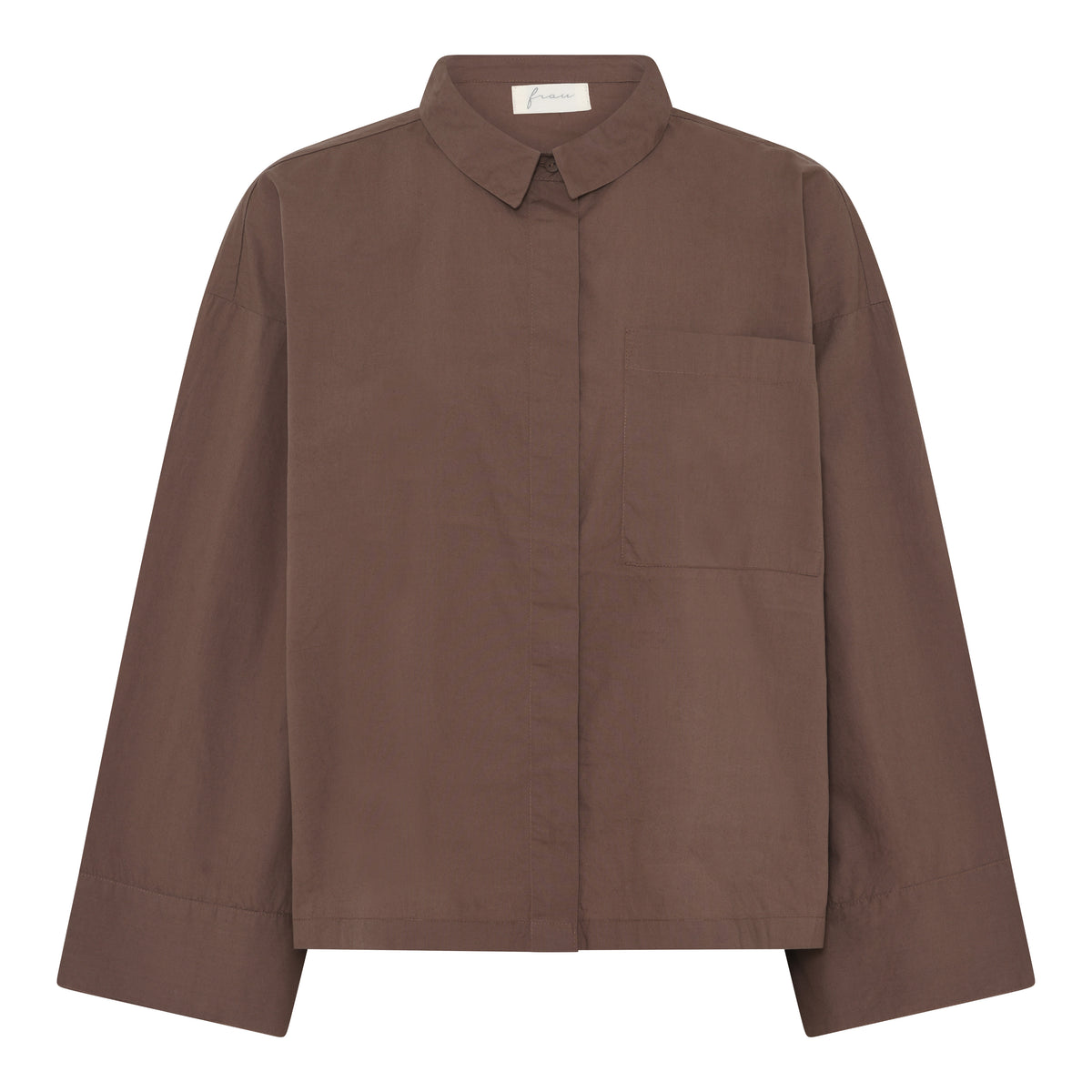 Bluse Nice - Coffee Quartz / Espresso