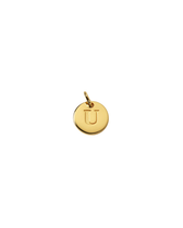 Anhänger Mini-Buchstabe - gold