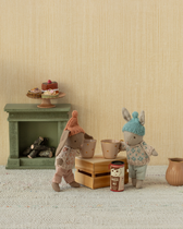 Winterhase Micro - Braun/Rosa