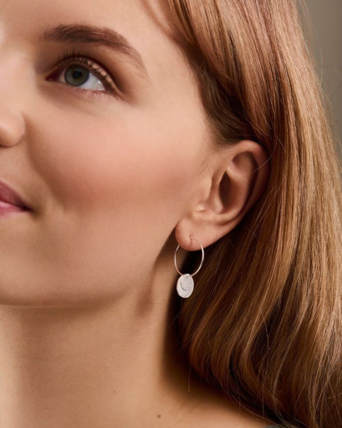 Ohrringe Small Coin - gold