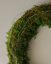 Kranz Moos - Green Halo Moss Wreath (Ø 40 cm)