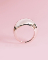 Ring Bolded Big - silber