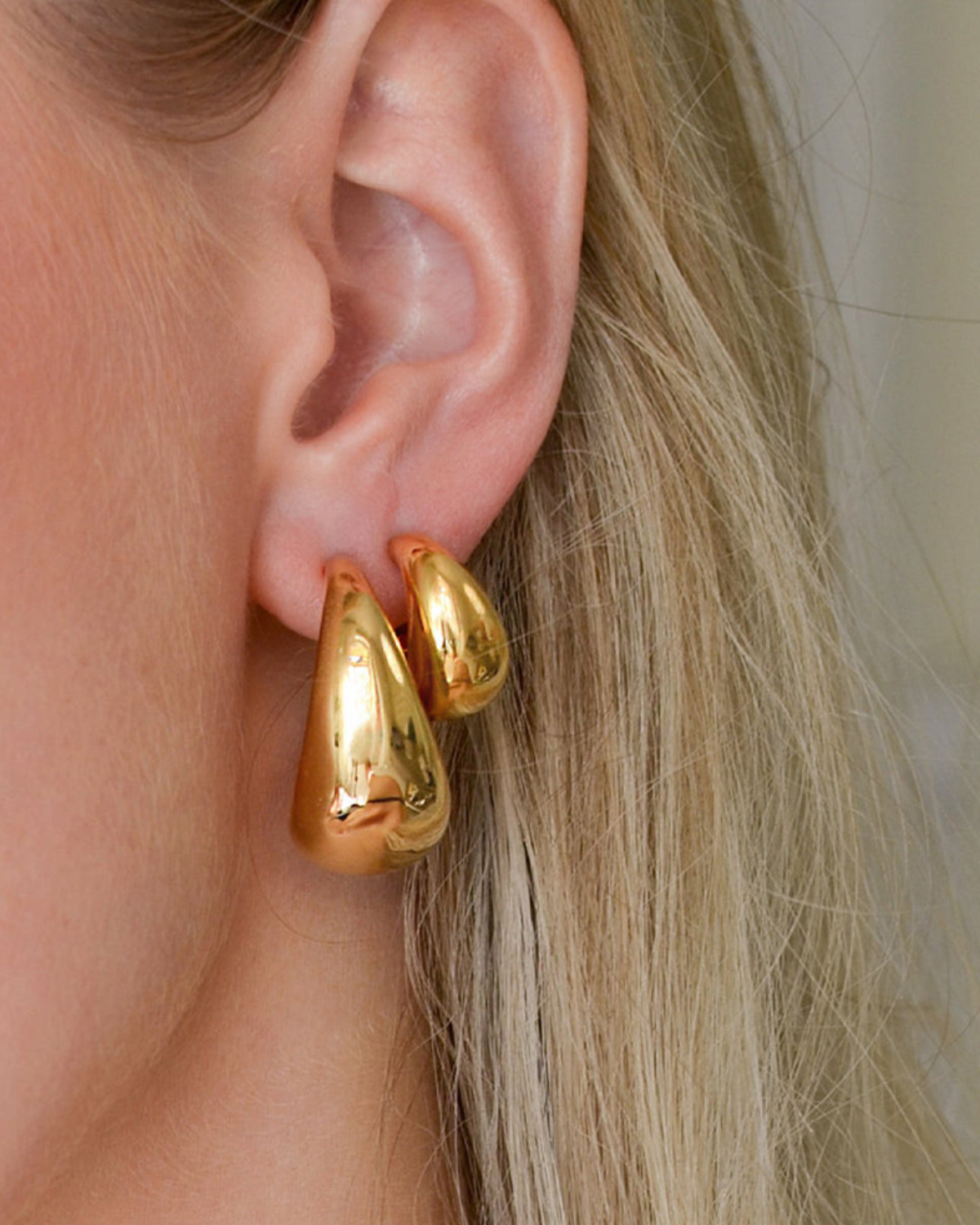 Ohrringe Bolded - gold