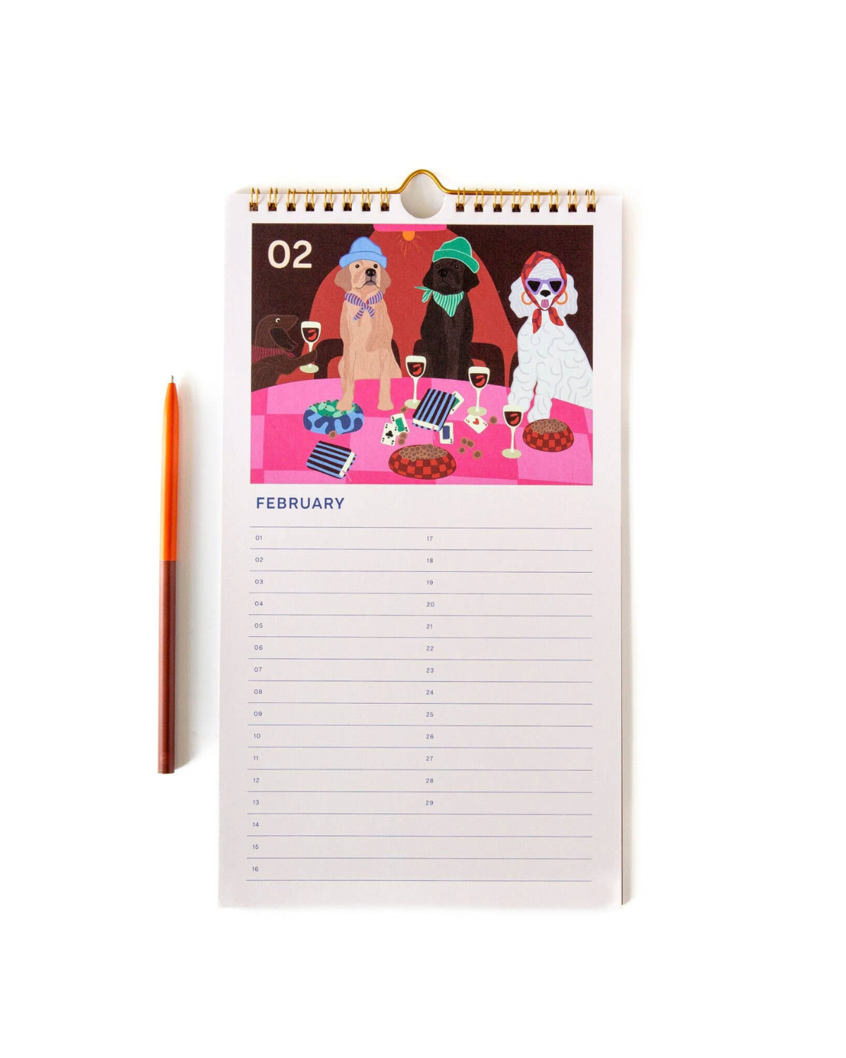 Geburtstagskalender – Hunde