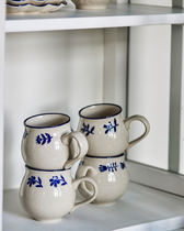 Tasse Eimy – Blau (4er Set)