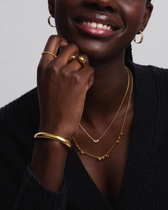 Ring Bolded Drops - gold