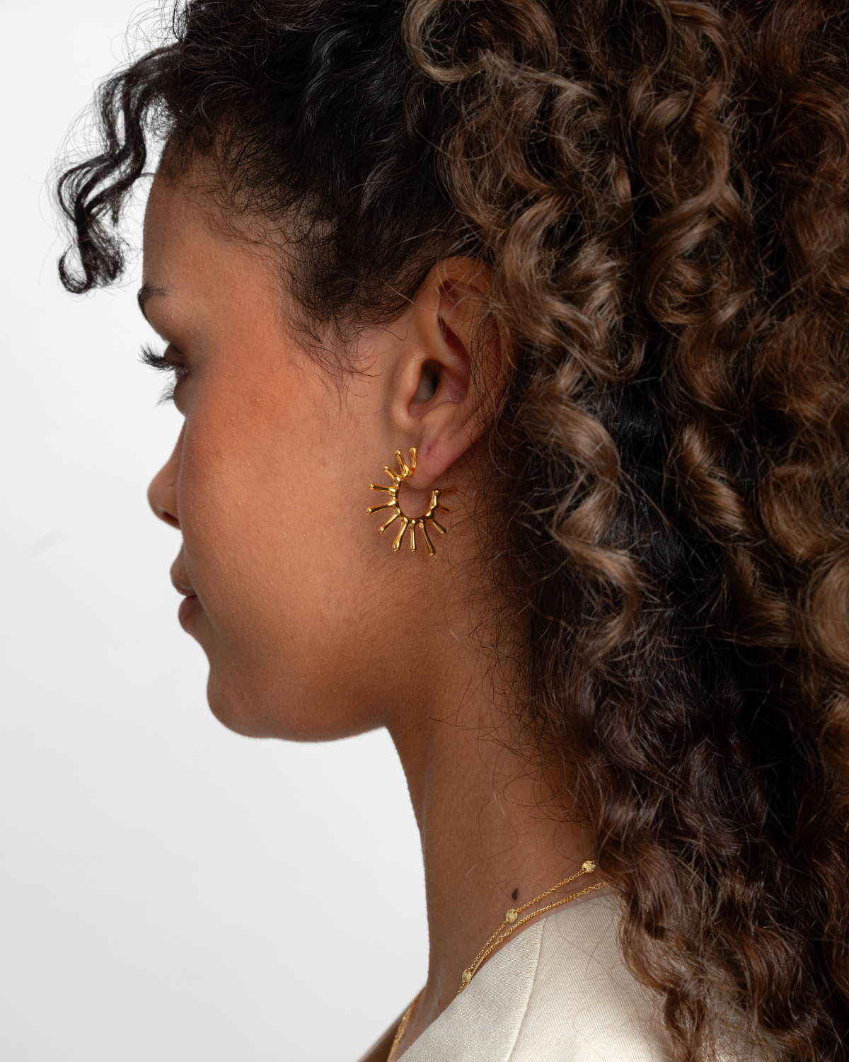 Ohrringe Florentina Big - Gold