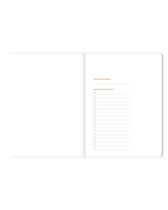 Notizbuch - Leinen / Liniert