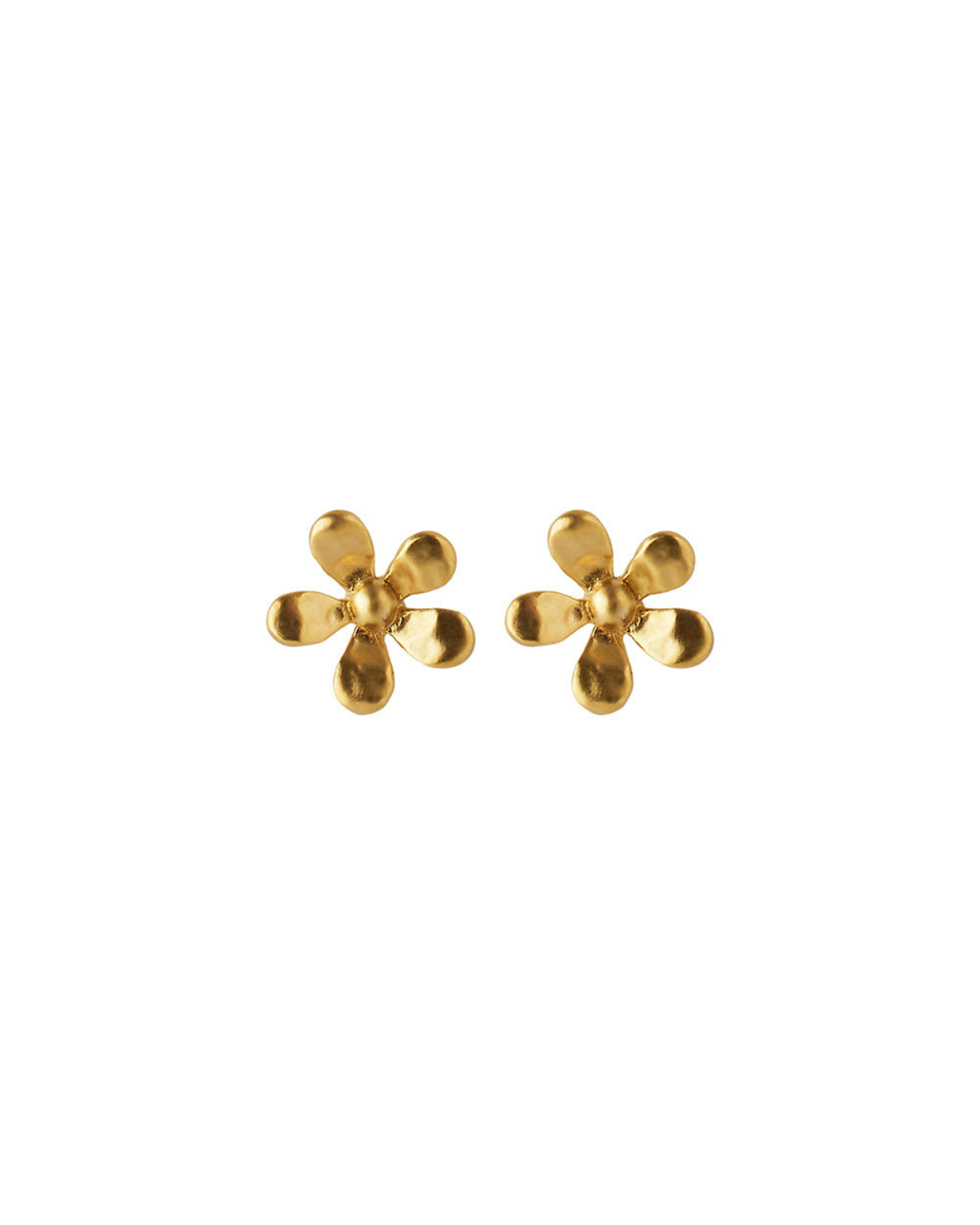 Ohrstecker Wild Poppy - gold