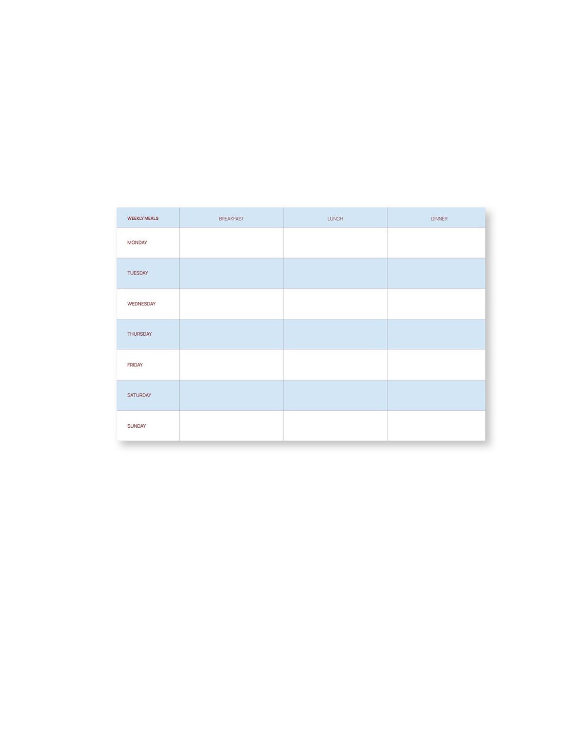 Meal Planner