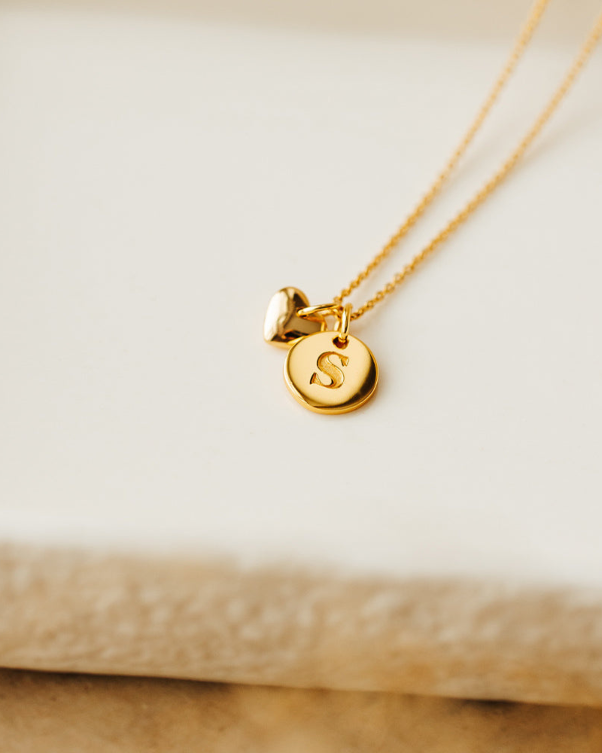 Anhänger Beloved Herz - gold