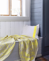 Decke/Tischdecke VILLIYRTIT - Gelb-Leinen