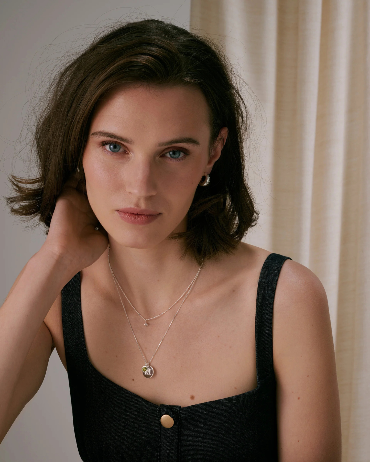 Halskette Medium Box - silber