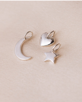 Anhänger Beloved Herz - silber